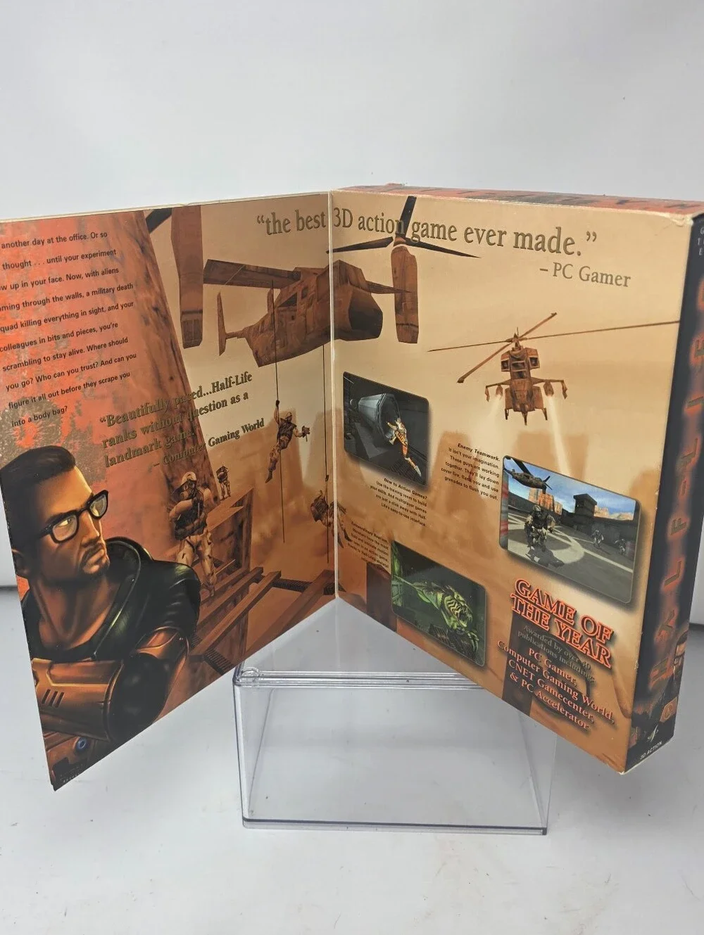 Half-Life Game of the Year Edition PC Windows PC Computer Complete Big Box CIB